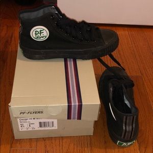 Black PF Flyer Sneakers